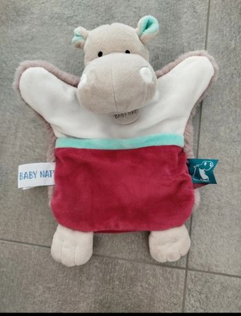 Doudou marionnette baby nat'