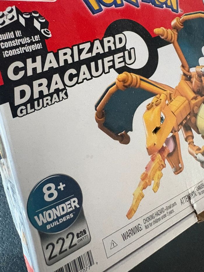 Pokémon Méga Construx dracaufeu - photo numéro 2