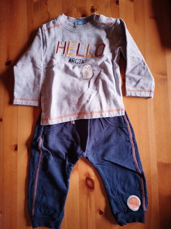 Ensemble pingouin taille 1 an (12 mois)
