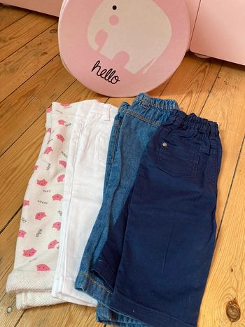 Lot 4 pantalons été/ mi-saison taille 68