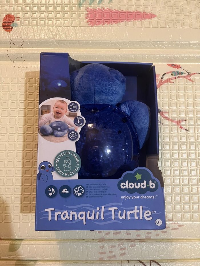 Tortues bleu foncé rechargeable - photo numéro 3