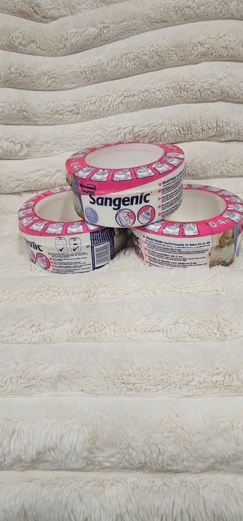 Lot de 3 recharges originales Sangenic Tec Tommee Tippee neufs