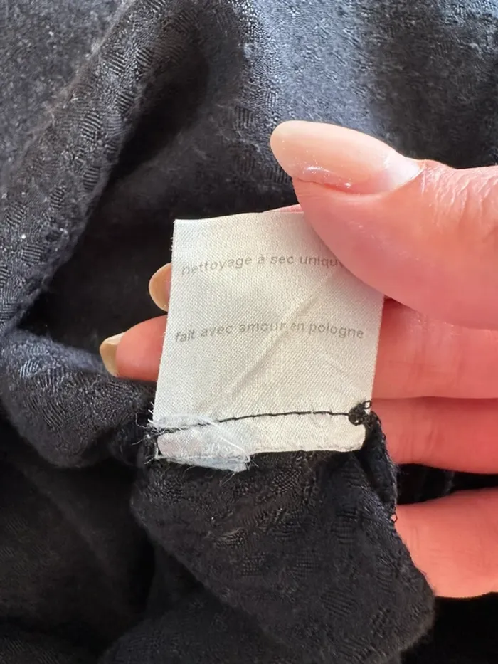 Robe Sézane noire taille 38 - photo numéro 9