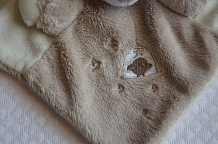 DOUDOU PLAT OURS DEGUISE EN LAPIN **NICOTOY ** 1567 - photo numéro 2