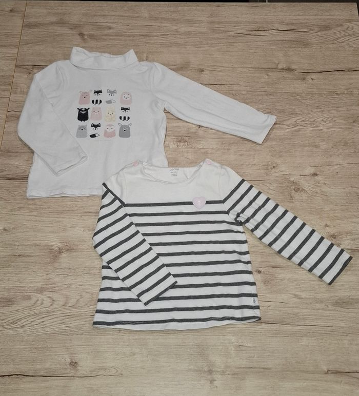 Lot tshirt manches longues Obaïbi