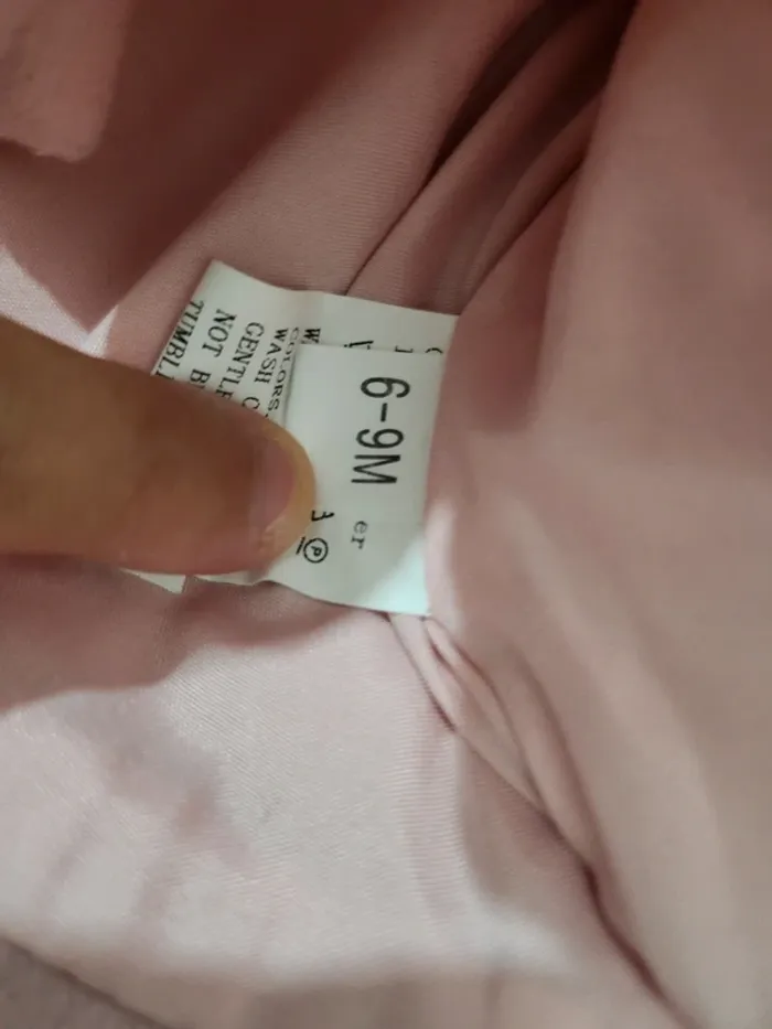 Lot manteau bebe fille rose et beige - photo numéro 6