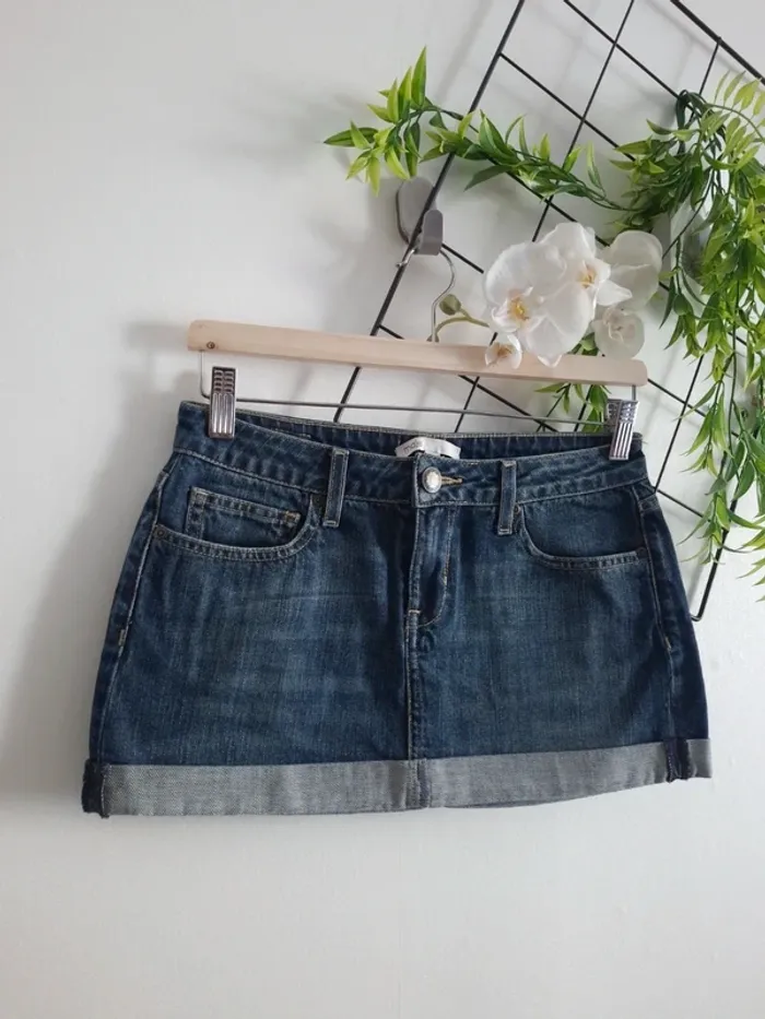 Jupe en jean's Maje / Taille 36 - photo numéro 3