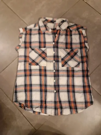 Chemise à carreaux femme