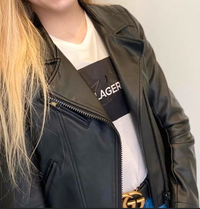 Veste cuir IKKS 12 àns comme neuve - photo numéro 3