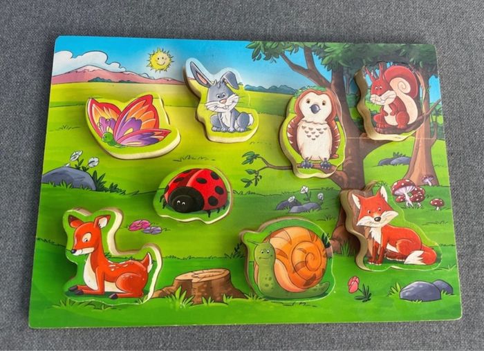 Puzzle en bois enfant