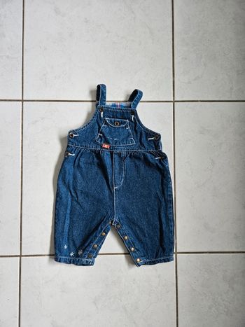 Salopette en jean fille 6 mois DPAM u22