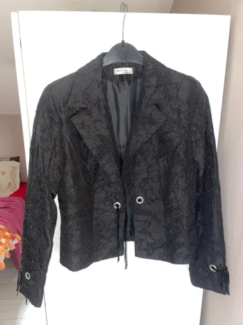 Veste noire Mathieu T2