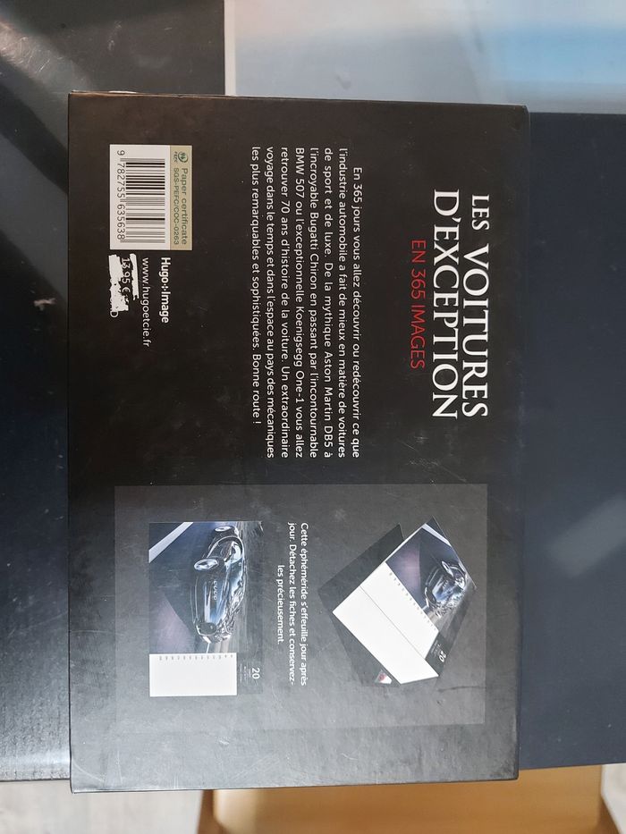 Calendrier voitures exceptionnelles - photo numéro 2