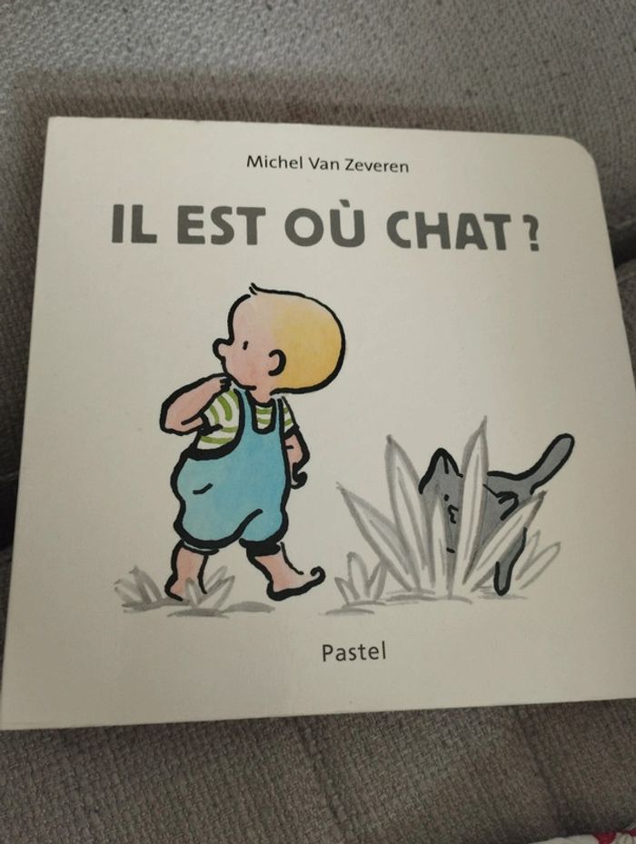 Livre premier âge. Il est où le chat?