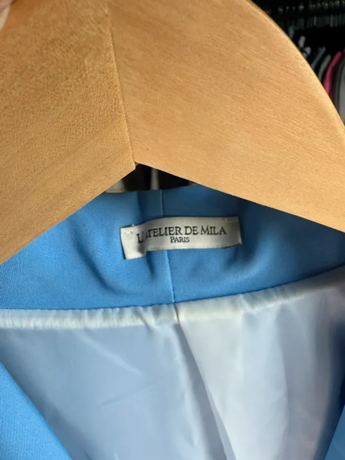 blazer bleu - photo numéro 6