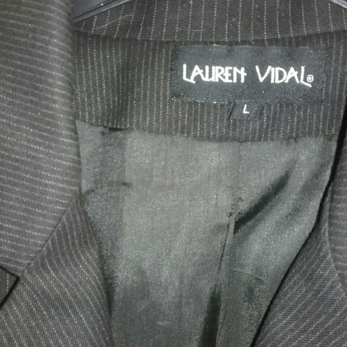 Blazer patchwork noir gris 44 - photo numéro 3