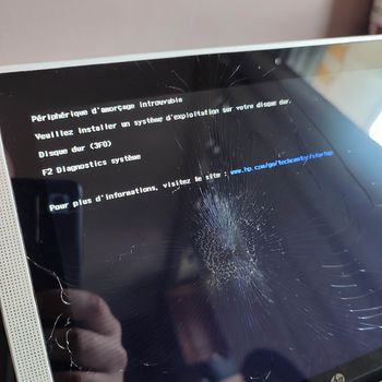 Pour pièces Hp x2 10 pc tablette clavier détachable