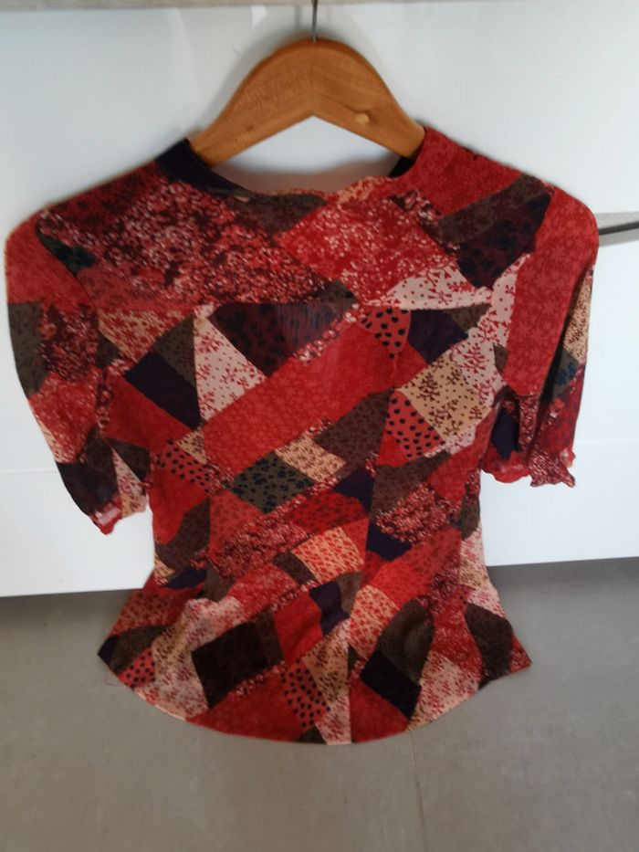 Tunique Mexx rouge taille 38 - photo numéro 4