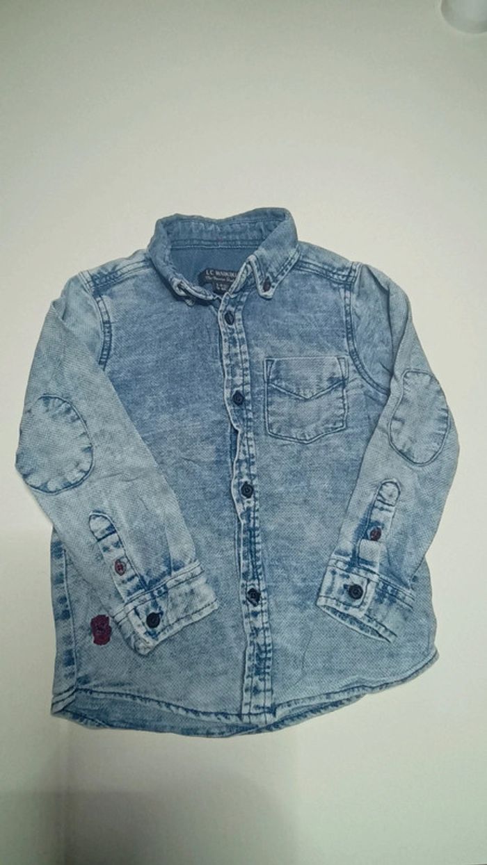 Jolie chemise épaisse pour garçon 4 ans