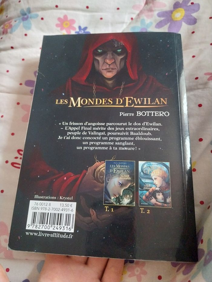 Roman Les Mondes d'Ewilan tome 3 Les tentacules du Mal Pierre Bottero - photo numéro 2