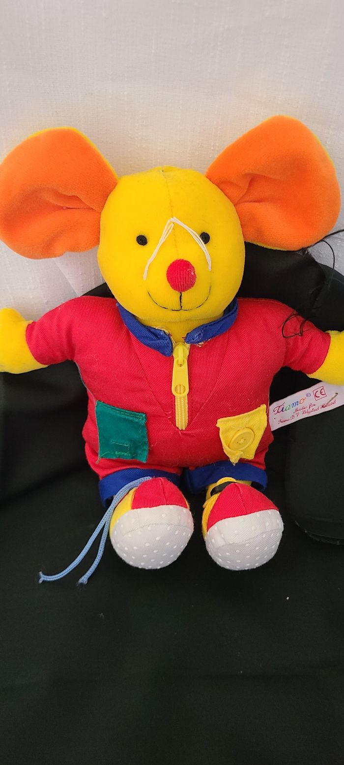 peluche souris éveil tiamo