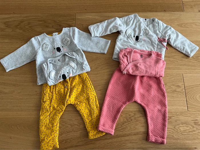 Lot de 2 ensembles bébé