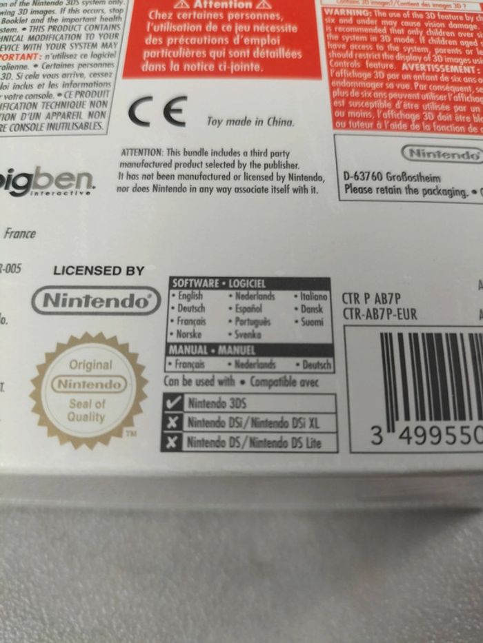 Jeu Nintendo 3DS – Cocoto Alien Brick Breaker (Édition avec figurine) - photo numéro 3