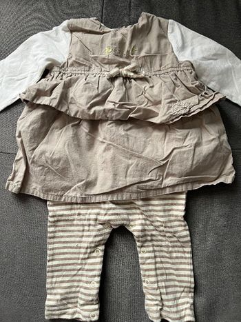 Ensemble robe legging 12 mois