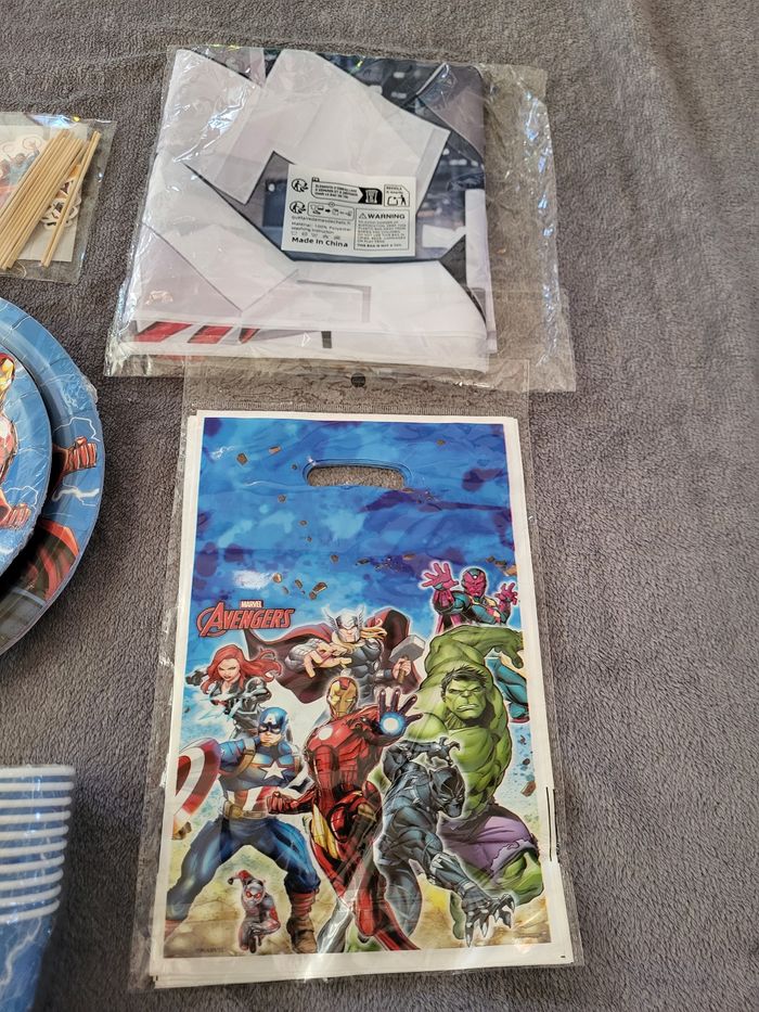 Lot décoration Marvel avengers - photo numéro 6