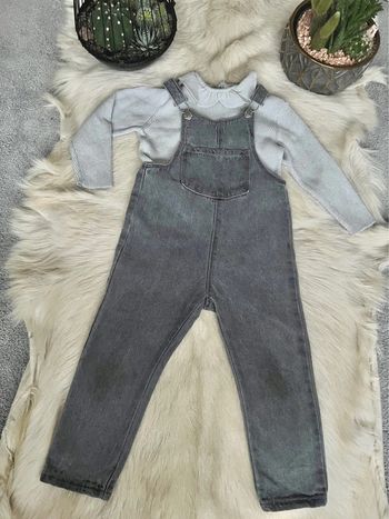 Salopette gris