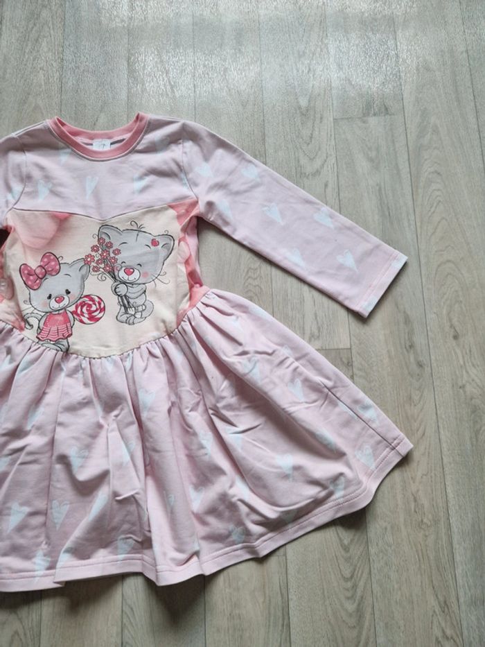 Robe Créatrice "petits chats" NEUVE - photo numéro 3