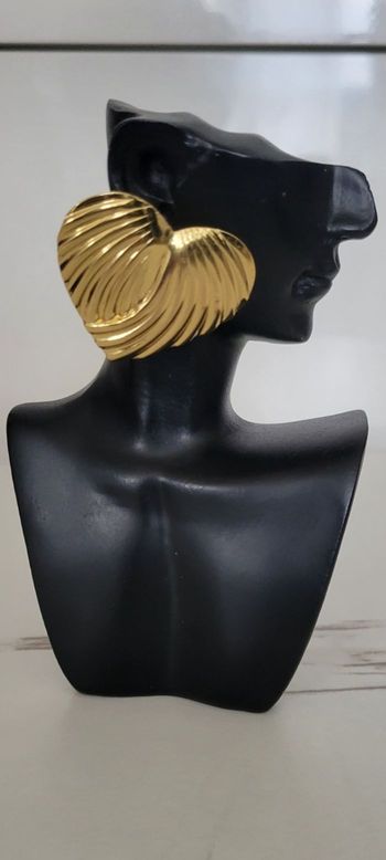 Boucles d'oreilles cœur 