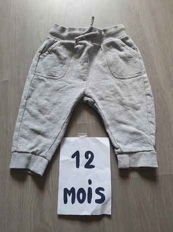 Pantalon jogging 12mois garçon