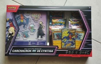 Coffret pokémon Carchacrock cynthia