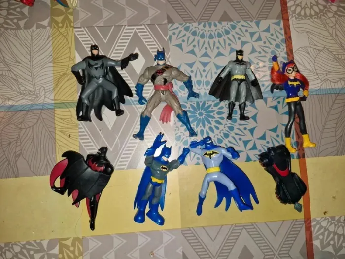 Lot de 8 figurines batman et catwoman - photo numéro 2