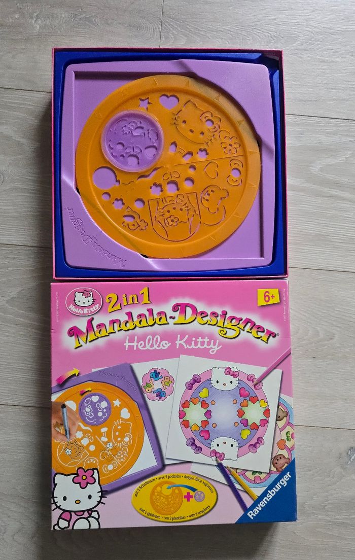 Lot mandala désigner machine + hello kutty + romantic ne bon etat - photo numéro 4