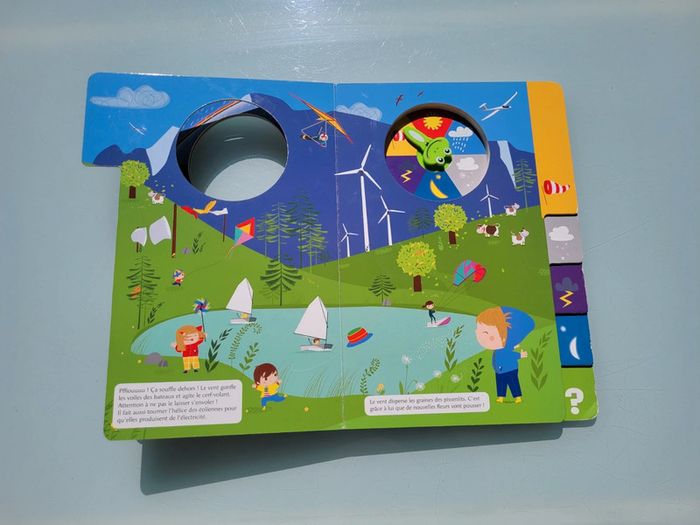 Livre animé 🌞 Quel temps fait-il? 🌦 éditions Piccolia - photo numéro 5