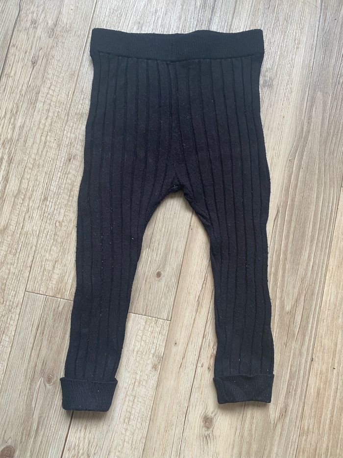Legging cotelé noir  24 mois kiabi fille