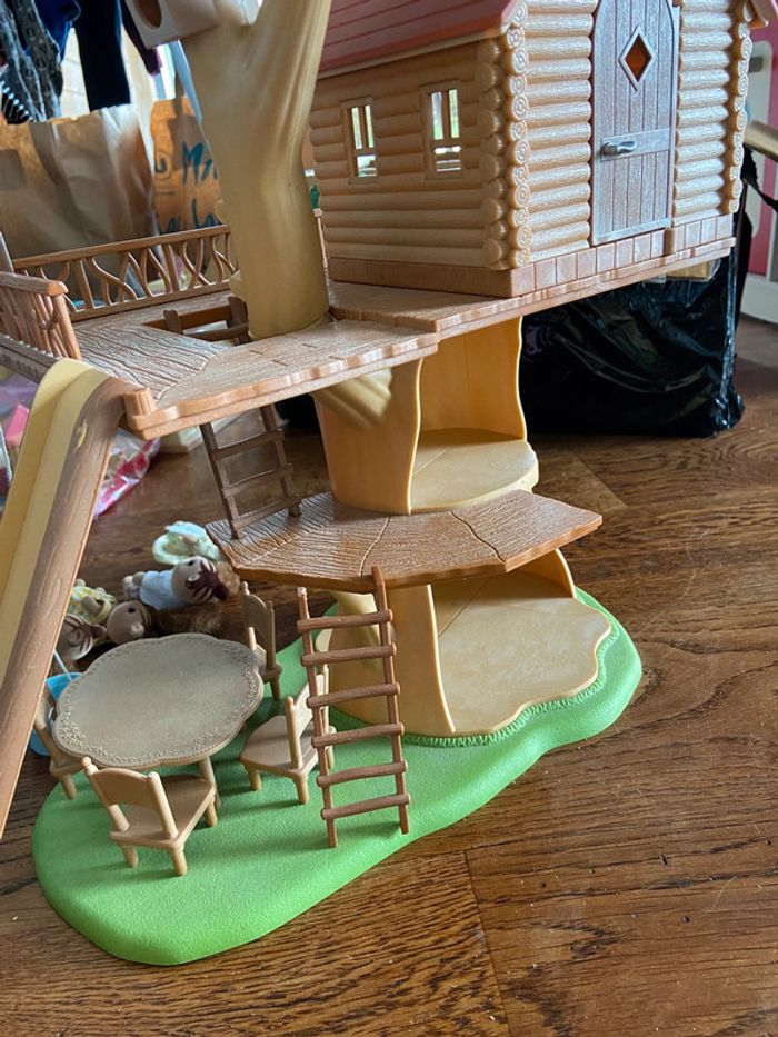 Maison arbre cabane écureuils  sylvanian families - photo numéro 5