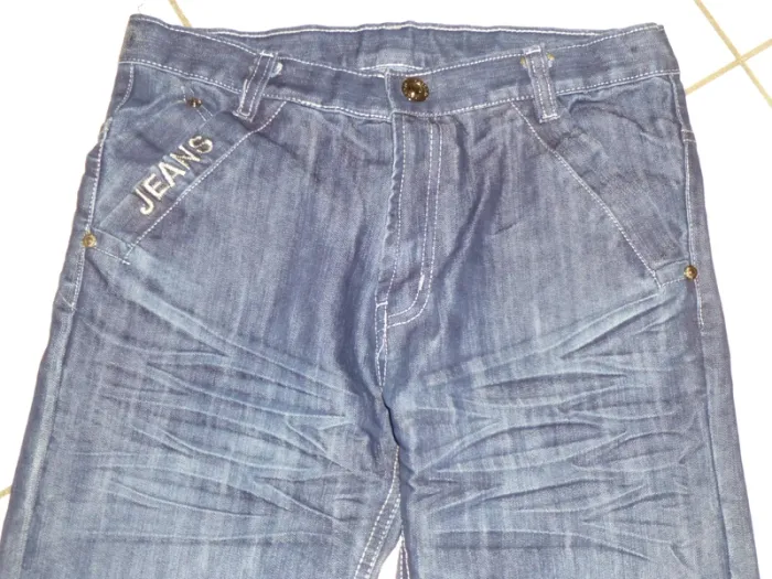 jean bleu délavé style fashion taille 40 - photo numéro 2