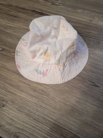 Chapeau été fille tour de tête 56 cm