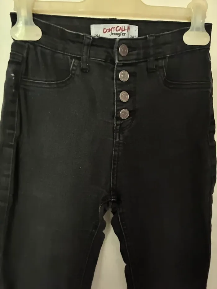 Jeans skinny noir, 34, Jennyfer. - photo numéro 3