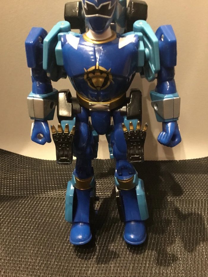 Power Rangers Dino Thunder figurine articulée 16cm ranger bleu Bandai 2003 - photo numéro 3