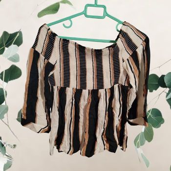 T-shirt épaules dénudées taille unique