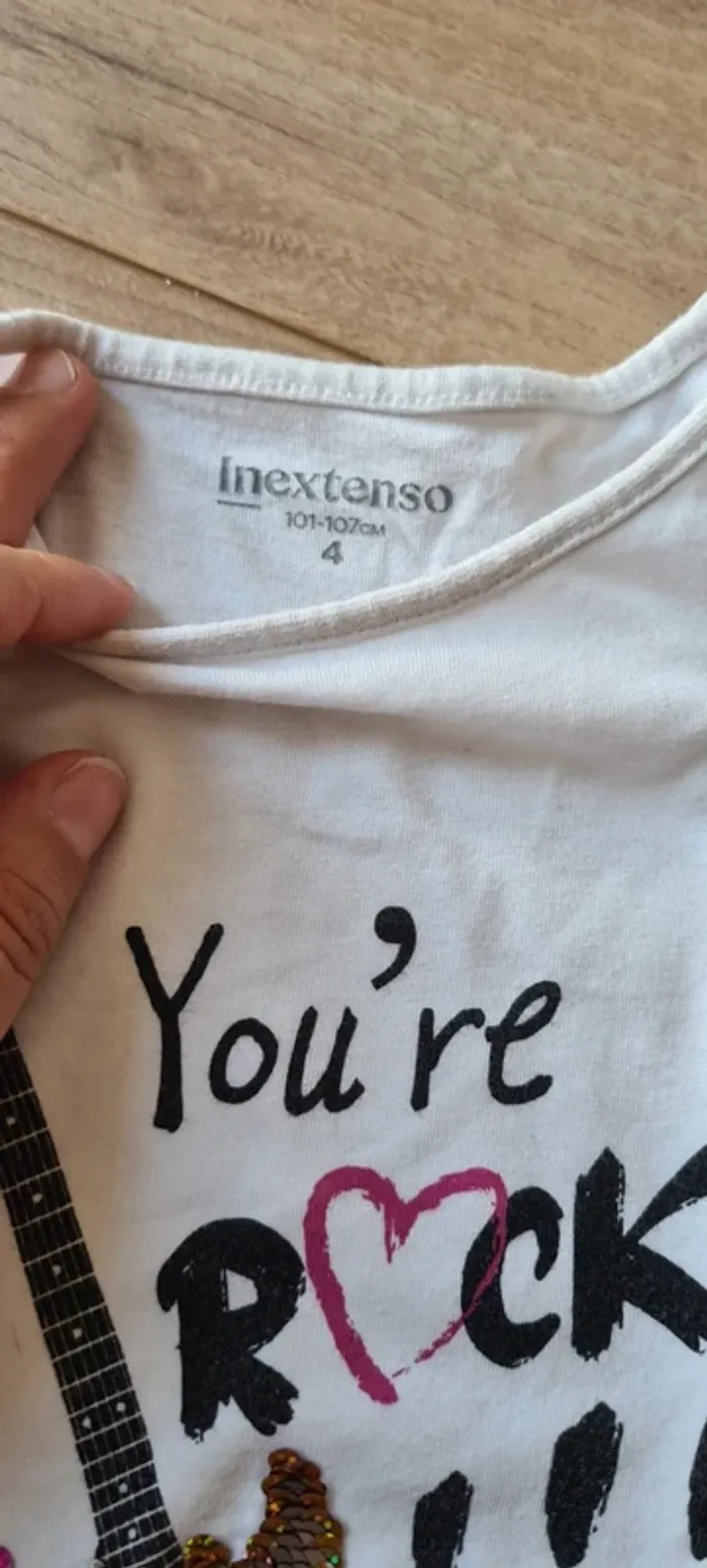 2 t-shirts ML 4ans - photo numéro 2