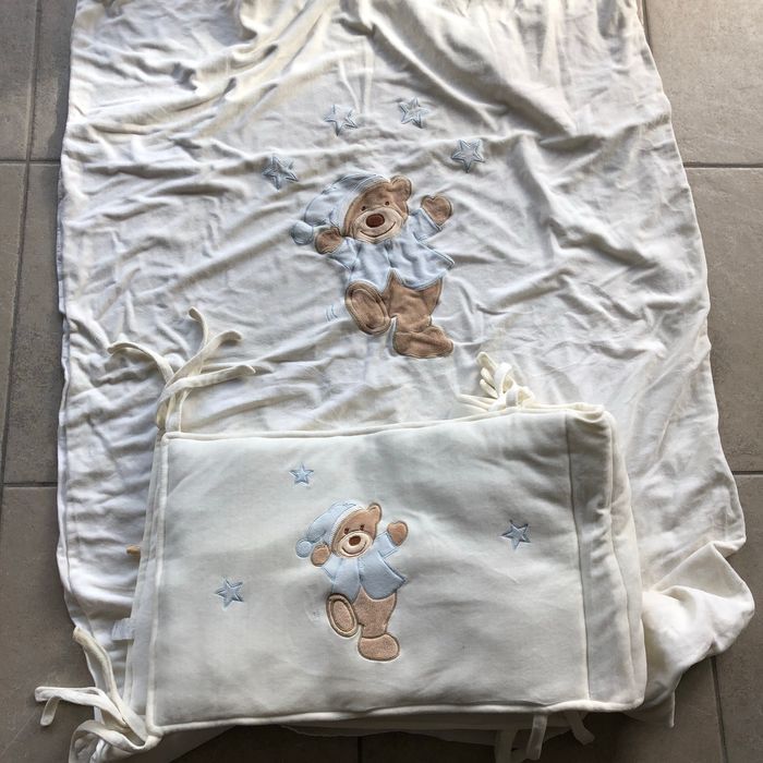 Tour de lit+housse de couette