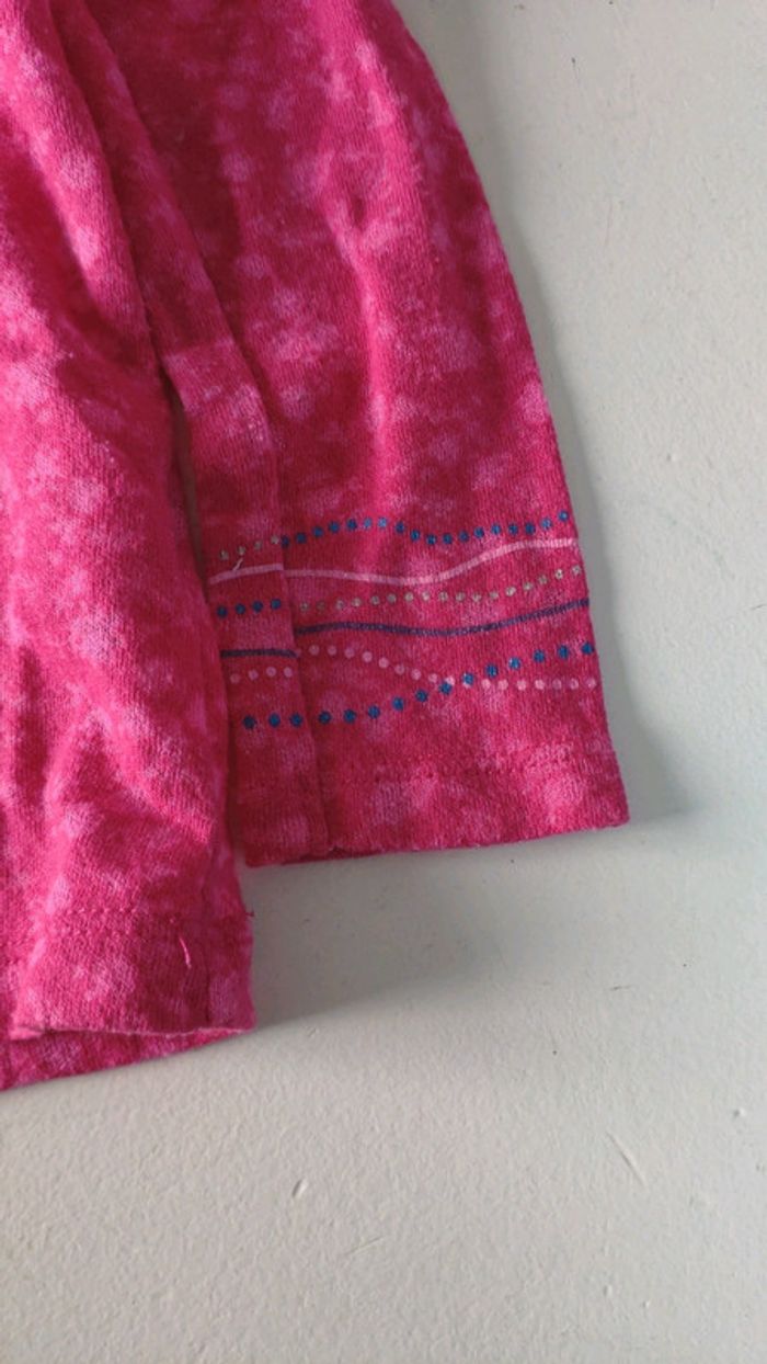 Tee shirt manches longues rose Orchestra fille 24 mois - photo numéro 2