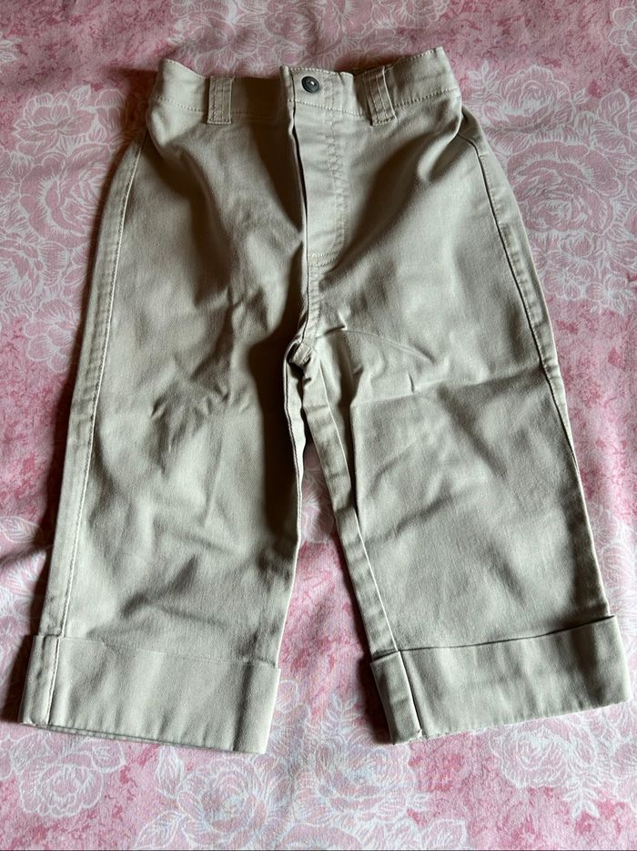 Ensemble veste et pantalon 3/4 petite fille - photo numéro 2
