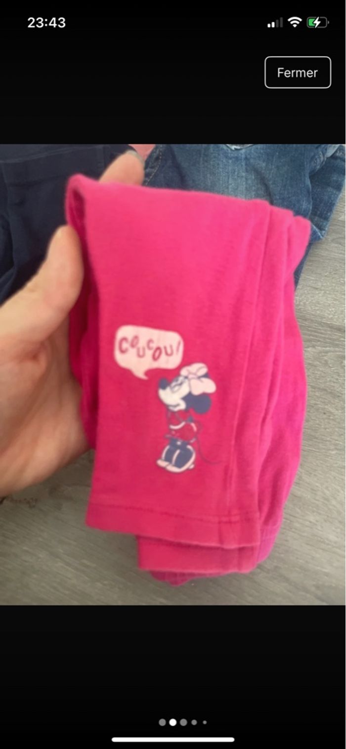 Lot pantalon 12 mois - photo numéro 2