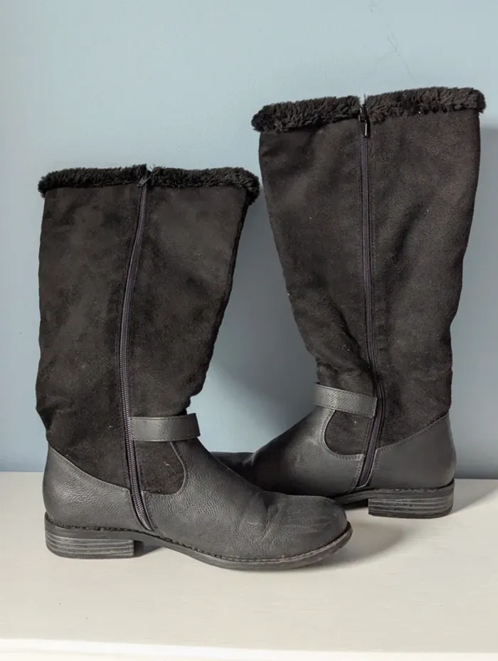 Bottes hautes Gémo fourré 41 - photo numéro 6